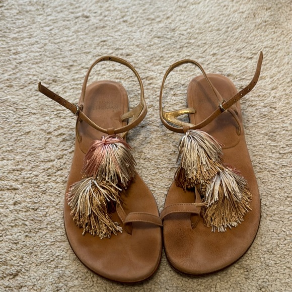 Stuart Weitzman pom sandals - Picture 1 of 10